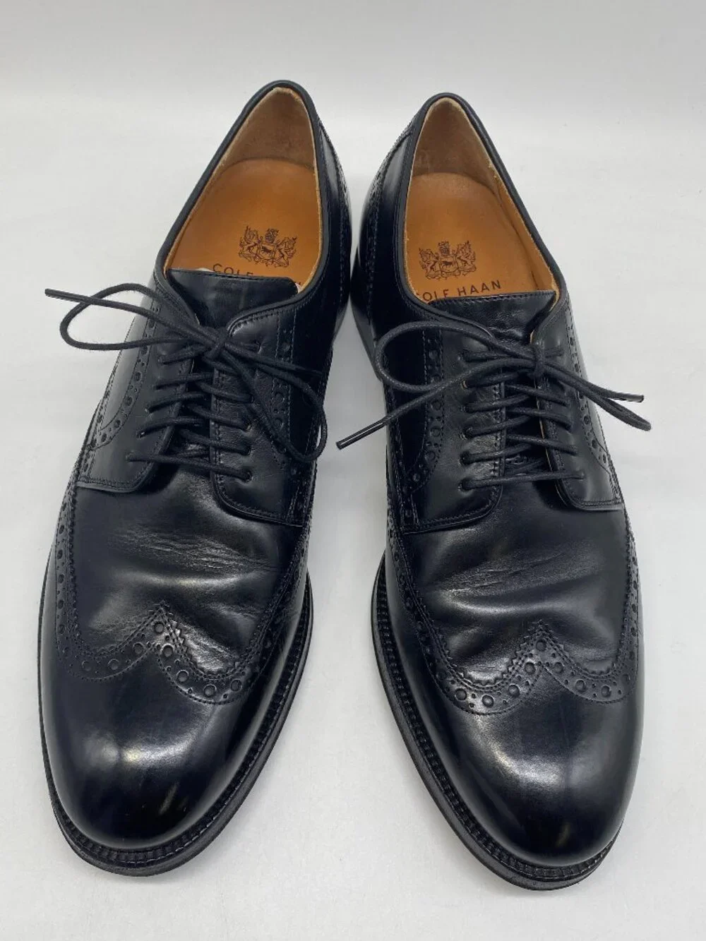 COLE HAAN AMERICAN CLASSICS BLACK LEATHER US MEN SIZE 8